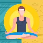 grafika joga w formie